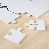 私のミニマル名誉のマトロンになります写真シック ジグソーパズル (側面)