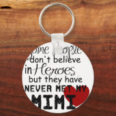 私のミミに会ったことがない キーホルダー (正面)