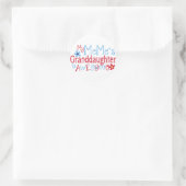 私のミームの孫娘素晴らし ラウンドシール (バッグ)