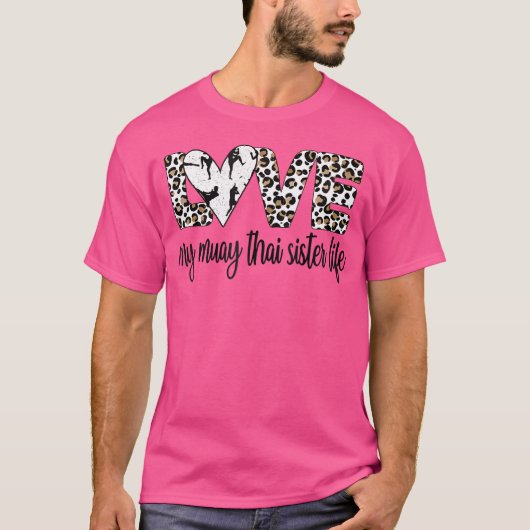 私のムエタイ姉妹ライフ ムエタイ姉妹 Tシャツ (正面)