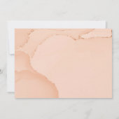 私のメイド・オブ・オナーになってくれる? ローズゴールド&ブッシュピンク 招待状 (裏面)