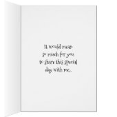 私のメイド・オブ・オーナー（花嫁付き添い人） (内側 (右))