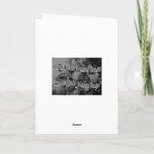 私のメイド・オブ・オーナー（花嫁付き添い人）があることをありがとう サンキューカード (裏面)