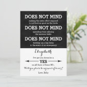 私のメイド・オブ・オーナー(花嫁付き添い人)でいいかな 招待状 (スタンド正面)