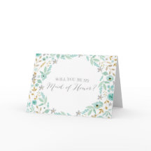 私のメイド・オブ・オーナー（花嫁付き添い人）ですか。