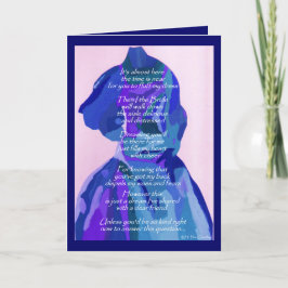 "私のメイド・オブ・オーナー(花嫁付き添い人)"の冬IIのカードです 招待状