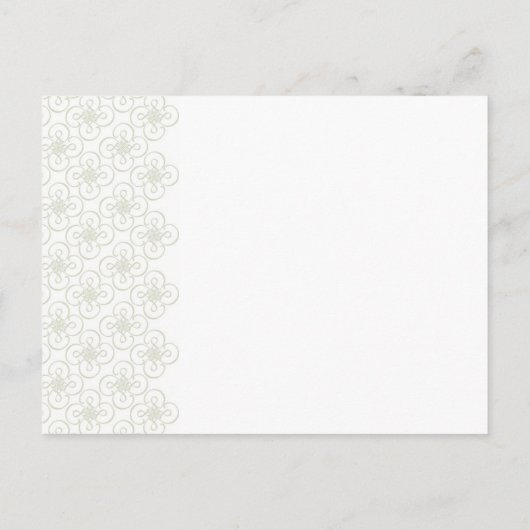 私のメイド・オブ・オーナー（花嫁付き添い人）?カスタマイズ可能 インビテーションポストカード (裏面)