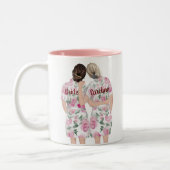 私のメイド・オブ・オーナー（花嫁付き添い人）? ツートーンマグカップ (左)