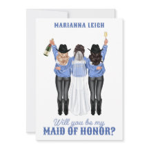 私のメイド・オブ・オーナー（花嫁付き添い人）?デニムの女子