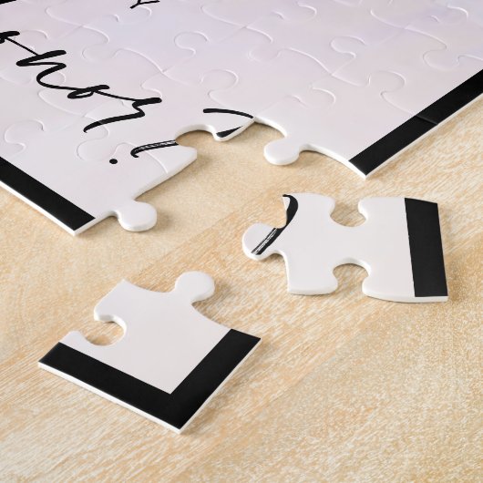 私のメイド・オブ・オーナー(花嫁付き添い人)?トレンディースクリプトの写真 ジグソーパズル (側面)