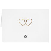 私のメイド・オブ・オーナー（花嫁付き添い人）パーソナライズされたカード (裏面横)