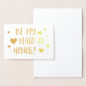 私のメイド・オブ・オーナー（花嫁付き添い人）《写真》ぼけ味 箔カード (ディスプレー)