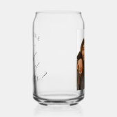 私のメイド・オブ・オーナー（花嫁付き添い人）写真 ガラス缶 (左)