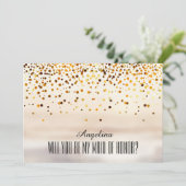 私のメイド・オブ・オーナー（花嫁付き添い人）?招待状 招待状 (スタンド正面)