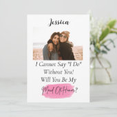 私のメイド・オブ・オーナー（花嫁付き添い人）提案写真 シーズンカード (スタンド正面)