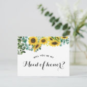 私のメイド・オブ・オーナー（花嫁付き添い人）案 案内ポストカード (スタンド正面)