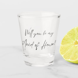 私のメイド・オブ・オーナー（花嫁付き添い人）?MOH提案 ショットグラス