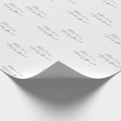 私のメイド・オブ・オーナー（花嫁付き添い人）?MOH提案 ラッピングペーパー (角)