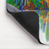 私のメキシコ庭の青い鷲 マウスパッド (コーナー)