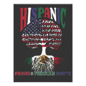 私のメキシ誇りを持ったコのルーツのヒスパニック伝統月の フォトプリント            (正面)