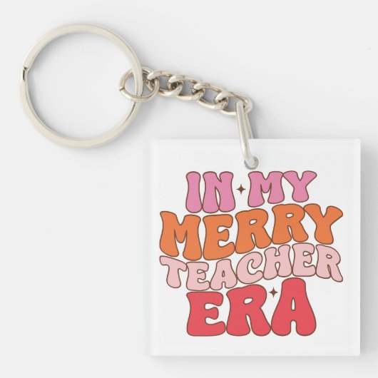 私のメリー先生時代で – Groovy先生クリスマス キーホルダー (正面)