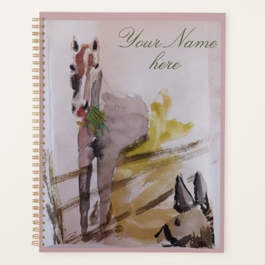 私のメーカーデー プランナー手帳 (正面)