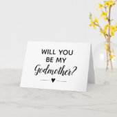 私のモダンゴッドマザーの提案か カード (黄色い花)