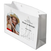 私のモダンメイド・オブ・オーナー（花嫁付き添い人）案か ラージペーパーバッグ (裏面アングル)