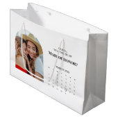 私のモダンメイド・オブ・オーナー(花嫁付き添い人)案か ラージペーパーバッグ (正面アングル)