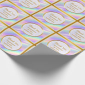 私のモダン小規模企業をサポートしてくれてありがとう ラッピングペーパー (角)