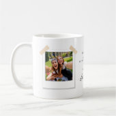 私のモダン花嫁のメイドになる?フォトコラージュ コーヒーマグカップ (左)