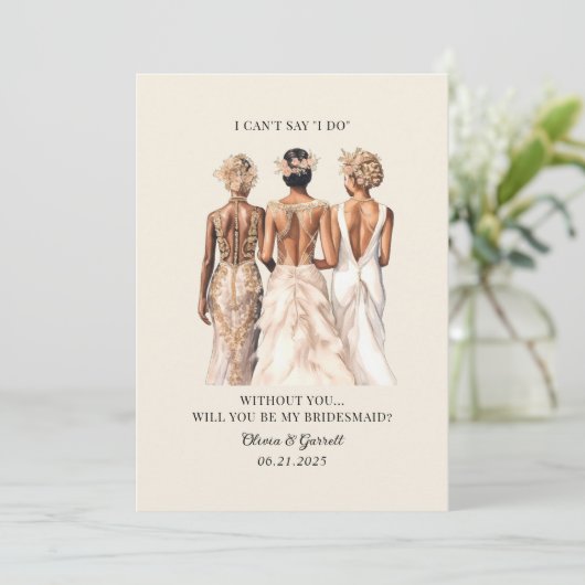 私のモダン花嫁の提案をしてくれないか 招待状 (スタンド正面)