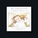 私のモダンGodparents写真を撮ってくれてありがとう キャンバスプリント<br><div class="desc">お感謝してい前の人生で特別なこと頼で、自分の子供の神様の親になれるこパーソナライズされたと、この神様の両親がキャンバスのアートを描き、自分の子供の可愛い写真と特別な詩を収めた。</div>