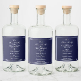 私のモダンgroomsmanプロポーザルに結婚なるかどうか リキュールボトルラベル