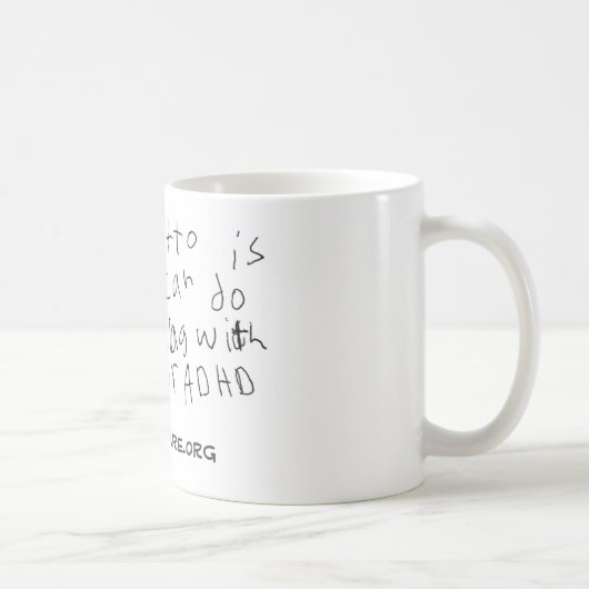 私のモットーのコップ コーヒーマグカップ (右)