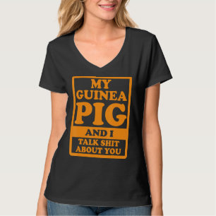 私のモルモットと私はあなたについて話すcavy友人P Tシャツ