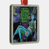 私のモンスター私の花嫁 メタルオーナメント (右)