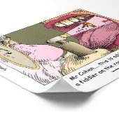 私のユダヤ人の歯医者のポおもしろいスター ポスター (角)