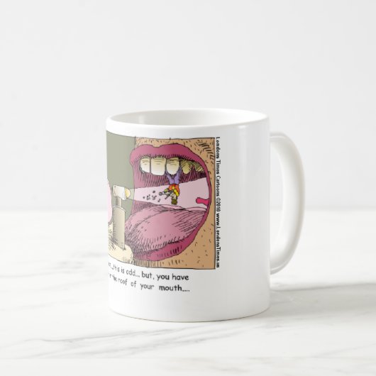 私のユダヤ人の歯科医おもしろい医ギフトマグTee & More コーヒーマグカップ (正面右)