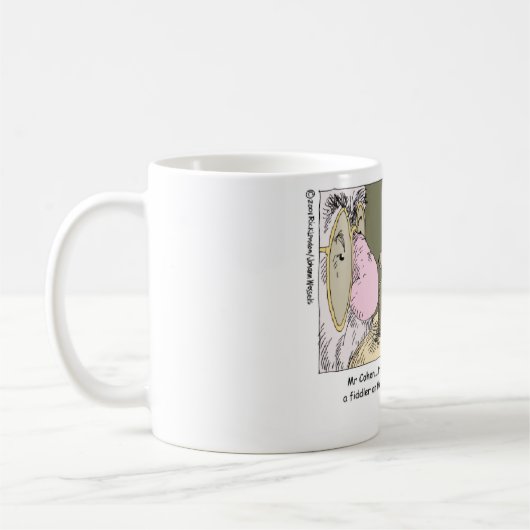 私のユダヤ人の歯科医おもしろい医ギフトマグTee & More コーヒーマグカップ (左)