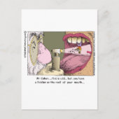 私のユダヤ人の歯科医おもしろい医ギフトマグTee & More ポストカード (正面)