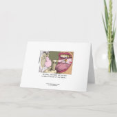 私のユダヤ人の歯科医おもしろい者グリーティングカード カード (正面)