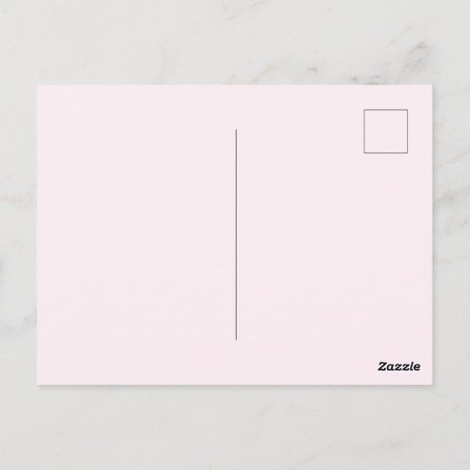 私のユニコーンに参加してくれてありガーリーがとう ポストカード (裏面)