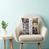 私のユニークな家族写真 クッション (椅子)