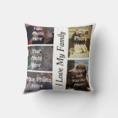 私のユニークな家族写真 クッション (裏面)