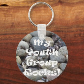 私のユースグループの岩! キーホルダー (正面)