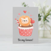 私のライオンのバレンタイン 招待状 (スタンド正面)