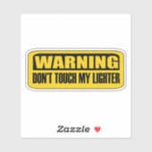私のライターをtouchしない シール (シート)