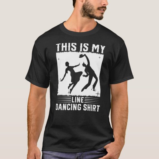 私のラインダンス Tシャツ (正面)