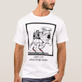 私のラジオなしに住むことができません Tシャツ (正面)
